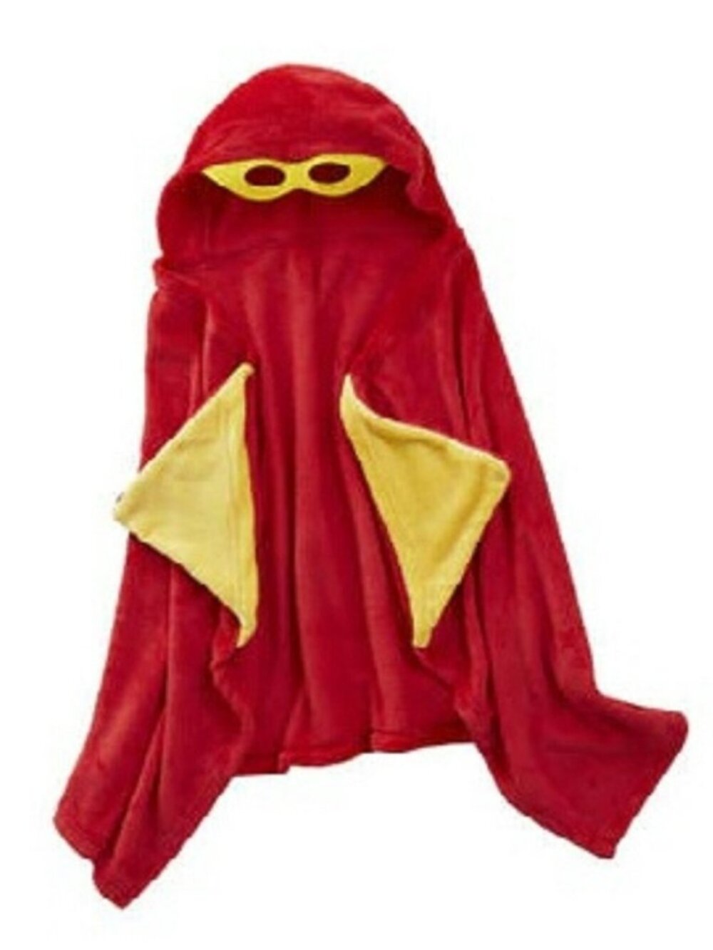 NEW - Superhero Kids Plush Hooded Blanket